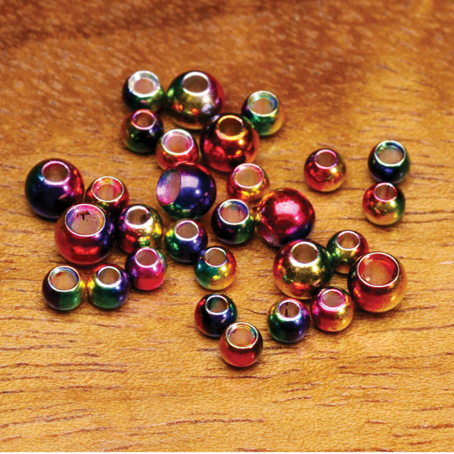 Rainbow MultiHued Brass Beads