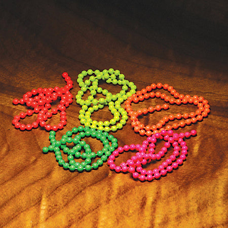 Fluorescent Bead Chain Eyes