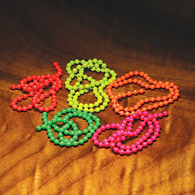 Fluorescent Bead Chain Eyes