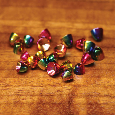 Rainbow Brass Cones