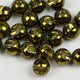 metallic olive