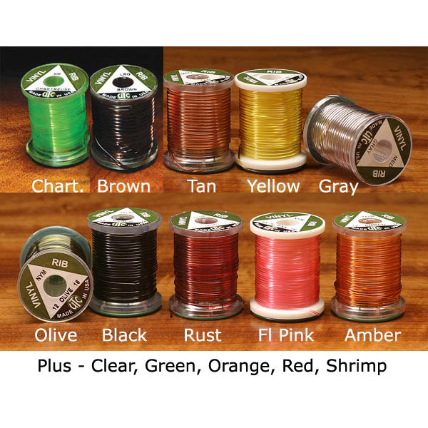 Vinyl Rib | Synthetic Tying Materials | UTC | J Stockard