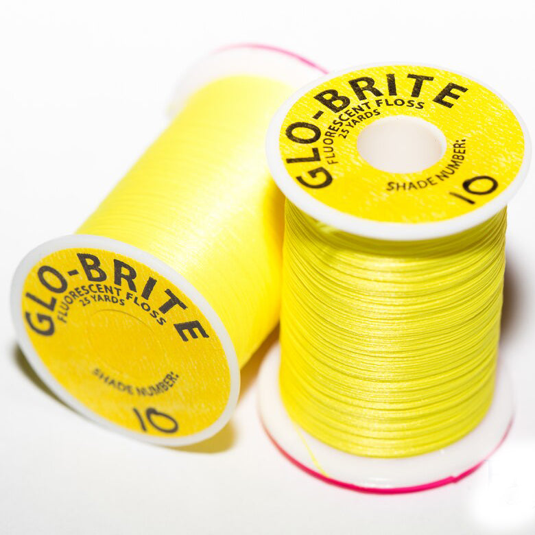 Vibrant GLO Brite Floss for Fly Tying at J Stockard – J. Stockard