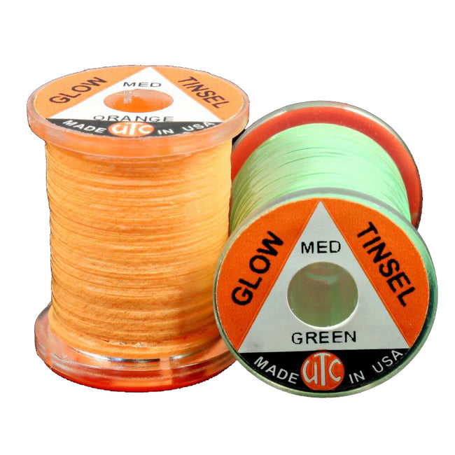 Glow Tinsel, Fly Tying Thread, Wapsi