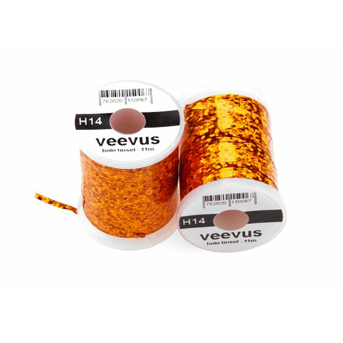 Holographic Tinsel Fly Tying Thread by VEEVUS at J Stockard