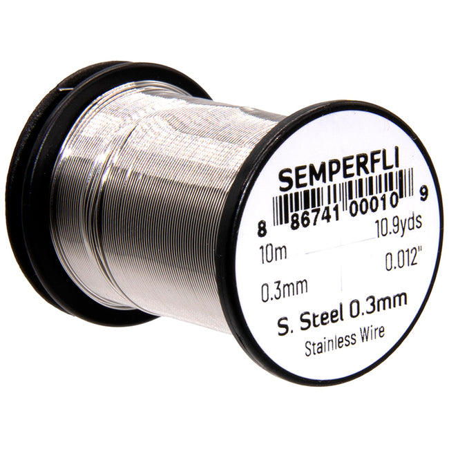 Semperfli Stainless Steel Fly & Brush Wire 0.2mm