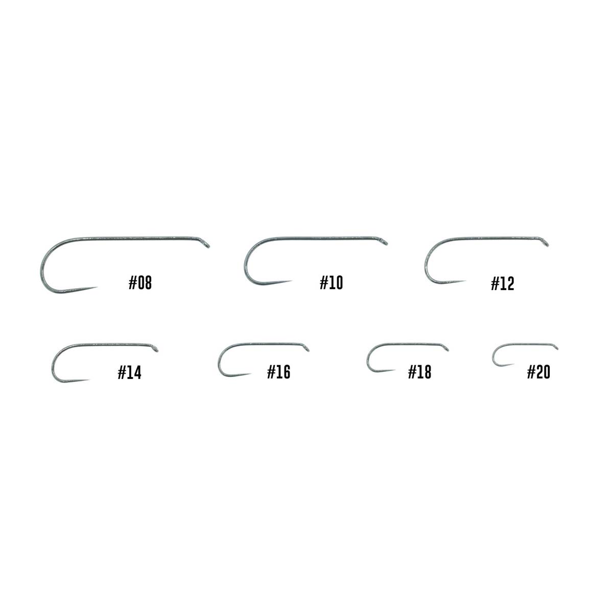XC130 BL-BN Dry/Nymph Long Shank Barbless Hook | Umpqua