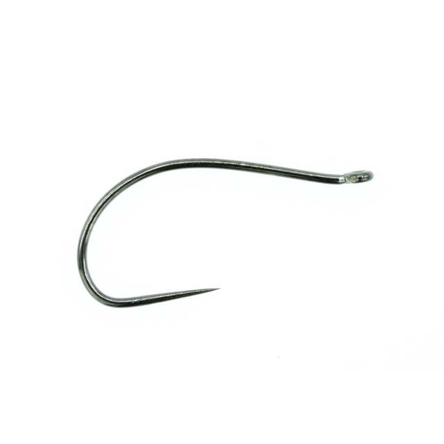 XC240 BL-BN Curved Shank  Barbless Hook