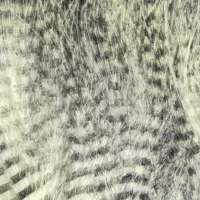 Fine Black Barred Marabou Feathers