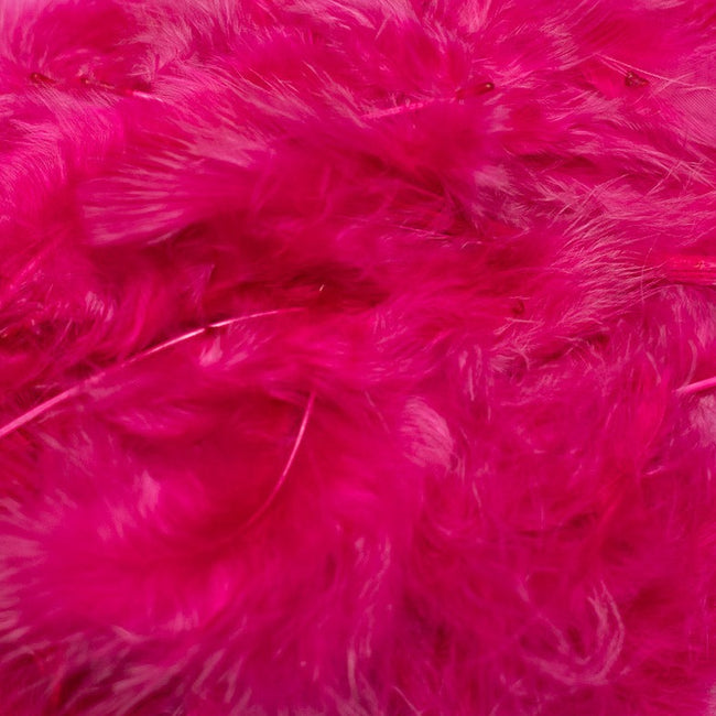 Hareline | Mini Marabou Hot Pink #188