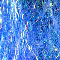 Hareline Ripple Ice Fiber - Holo Silver Flash For Fly Tying (Dubbing Loops, Wings)