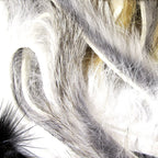 assorted natural with black