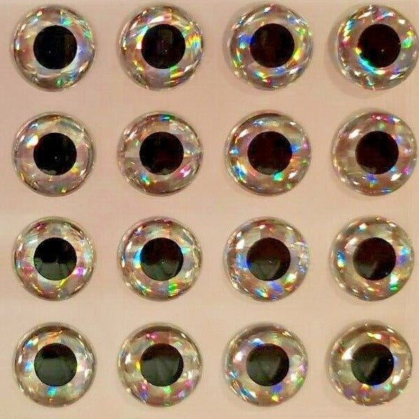 3D Adhesive Holographic Eyes