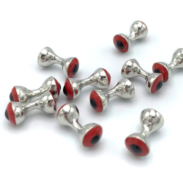 Tungsten Predator Eyes | Beads | Hareline | J Stockard