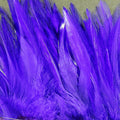 5-7" Dyed-Over-White Strung Saddle Hackle