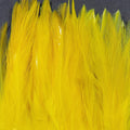 5-7" Dyed-Over-White Strung Saddle Hackle